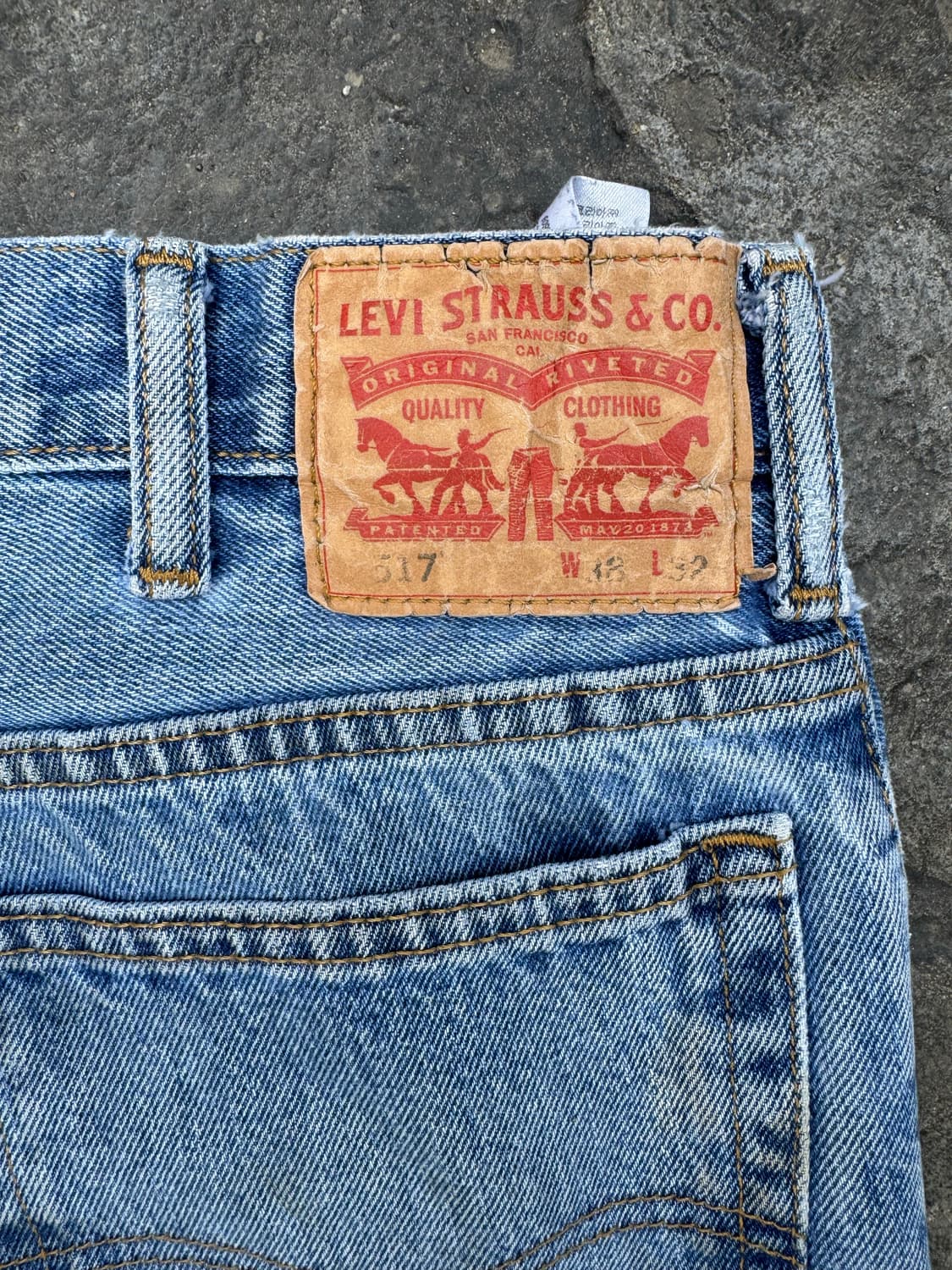 Levi’s 517 Boots cut Denim 38x32 상품이미지3