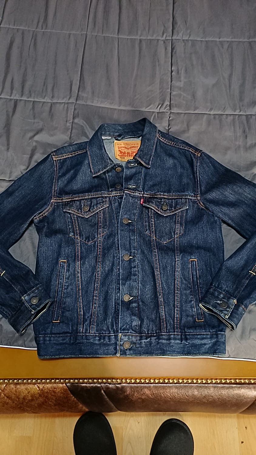 리바이스 청자켓 90 여성55 가슴52 기장62 상품이미지1