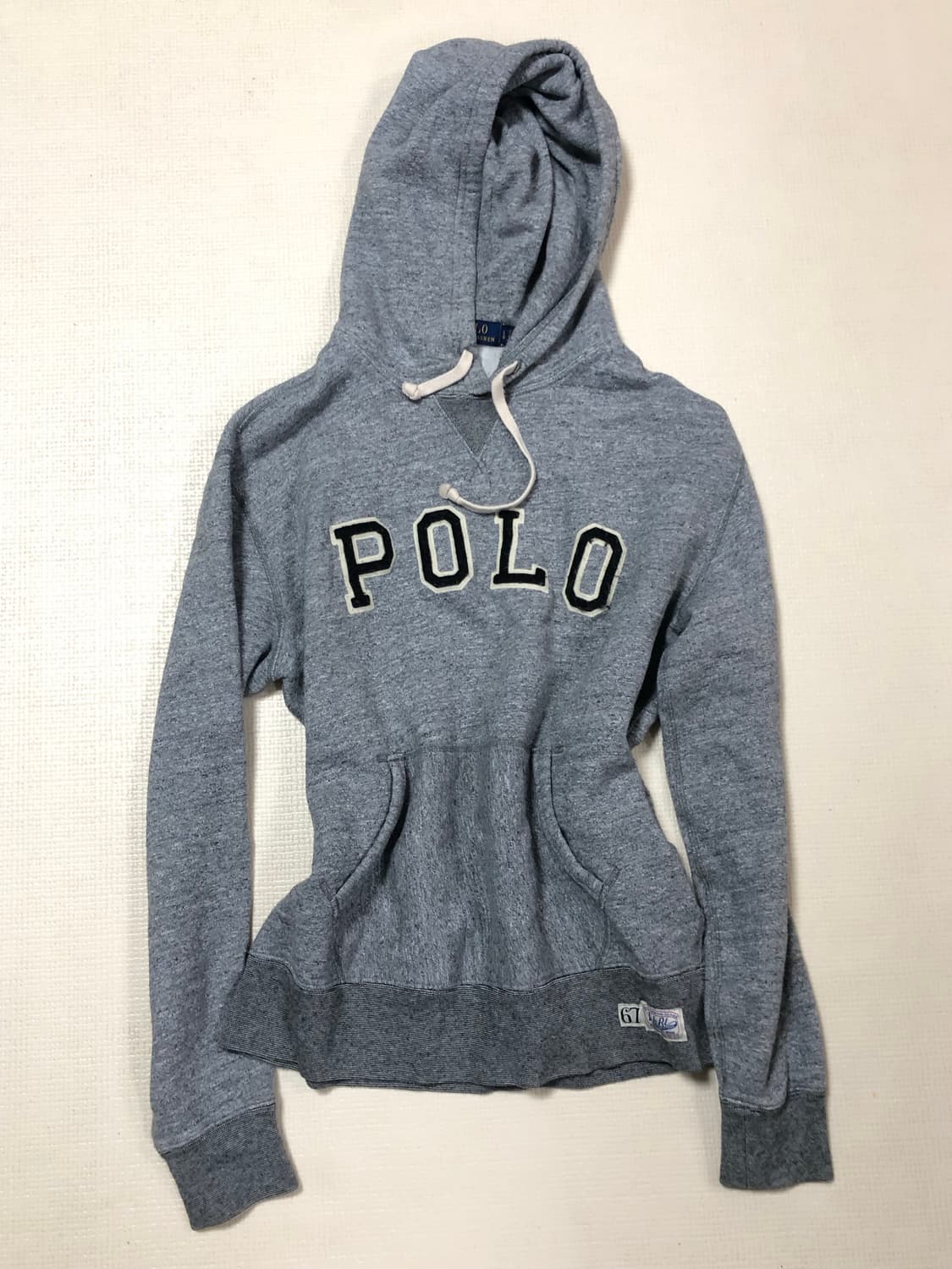 빈티지 폴로 그레이 후디 상품이미지8