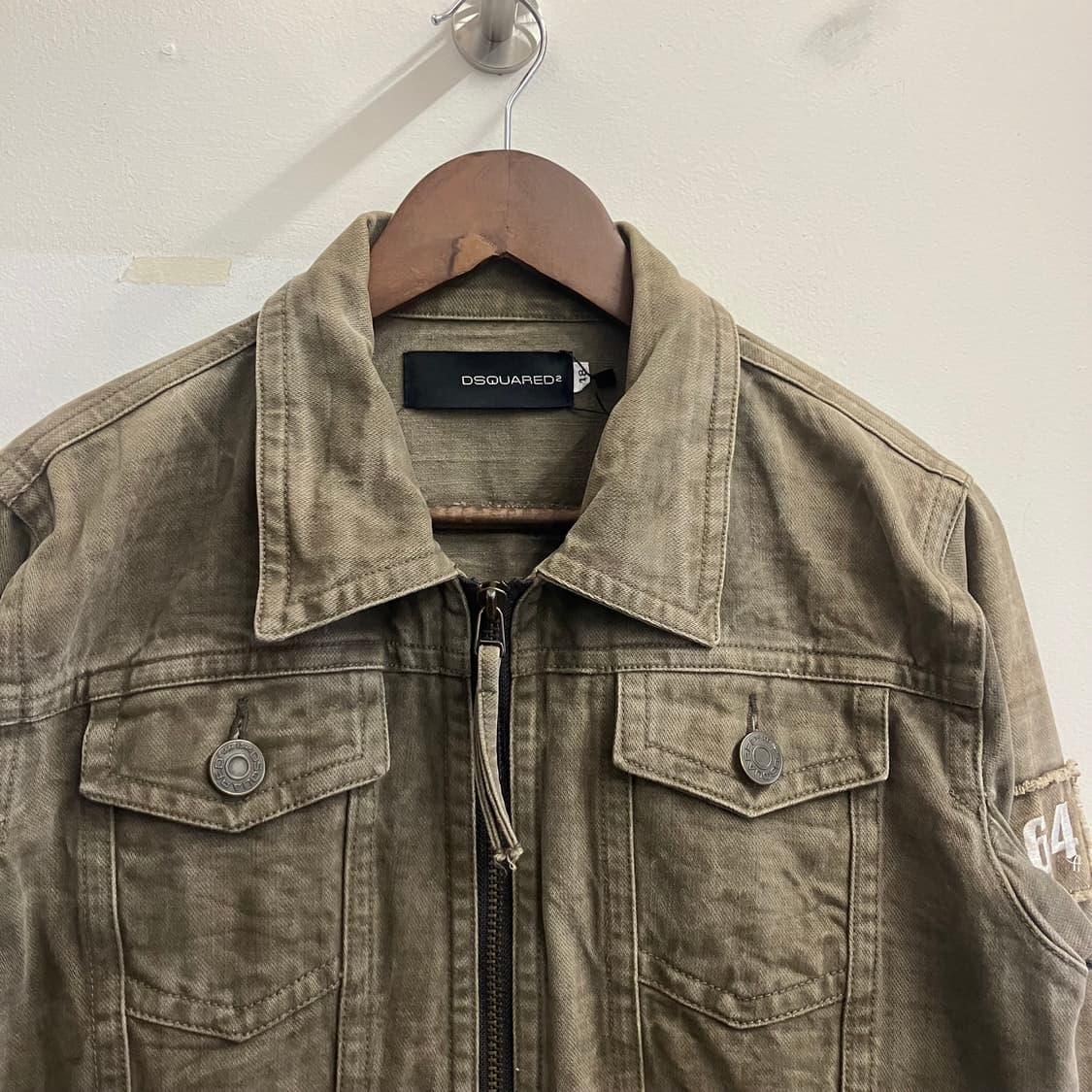 N256 디스퀘어드 데님 트러커 자켓 상품이미지2