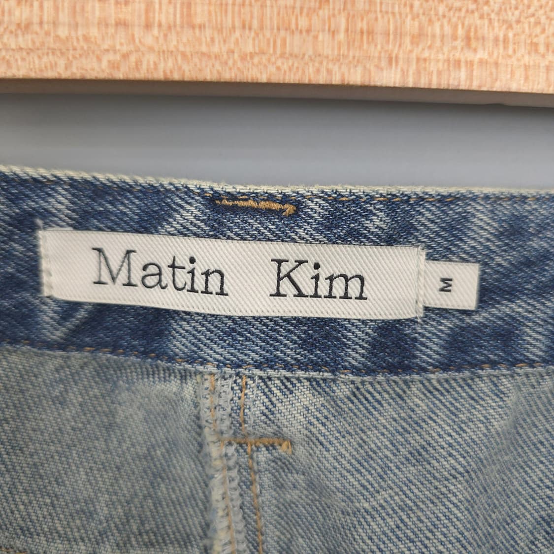 마뗑킴 Matin Kim 여성 와이드 데님 팬츠 M 상품이미지8