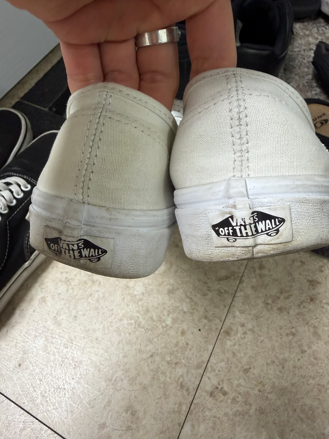 255) 반스 어센틱 블랙&화이트 일괄 상품이미지3