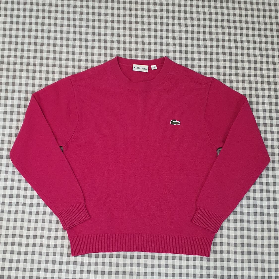 라코스테 울100 긴소매 니트 남자95 상품이미지1