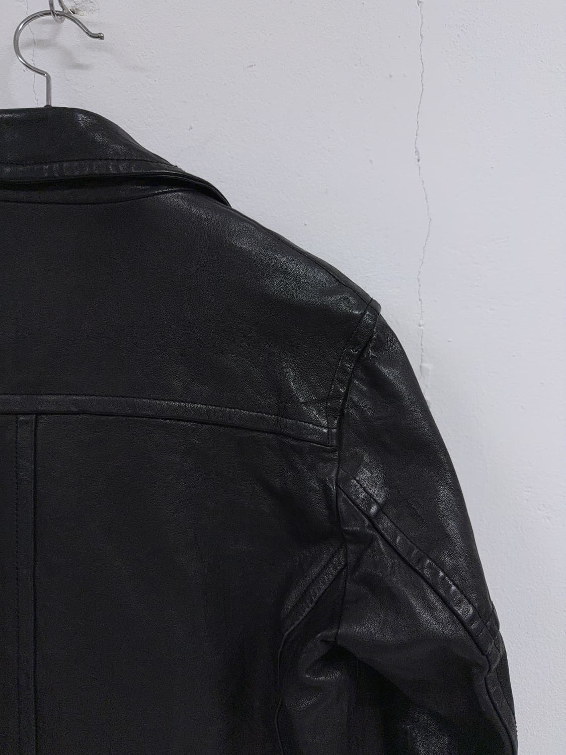 [N][100]베지터블 워싱 라이더 자켓 상품이미지7