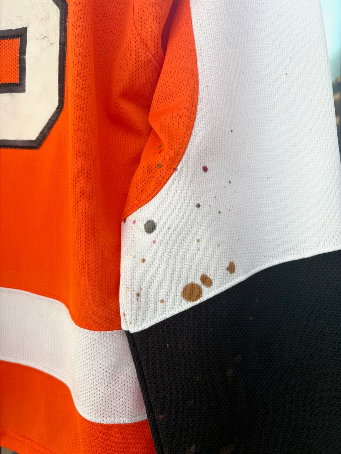 리복 필라델피아 플라이어스 오렌지 하키 저지 상품이미지6