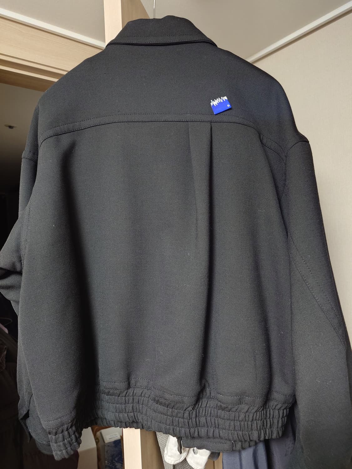 [M] 아더에러 자라 블랙 봄버 자켓 블루종 상품이미지2