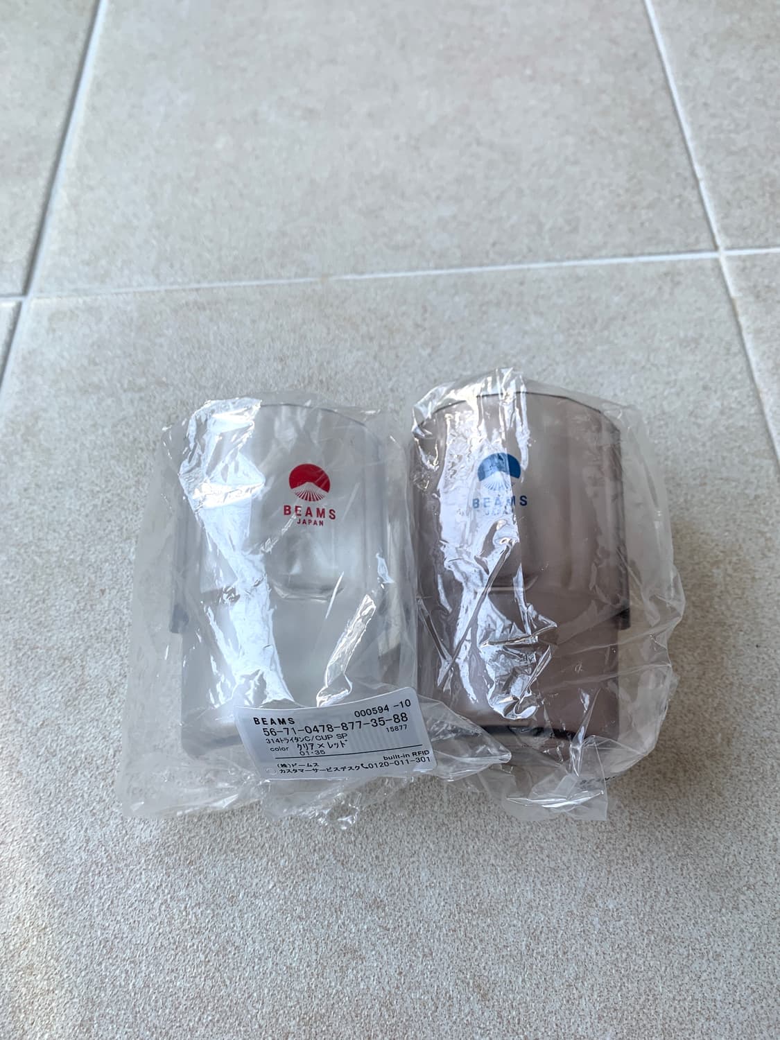 Beams stacking cup set 상품이미지4