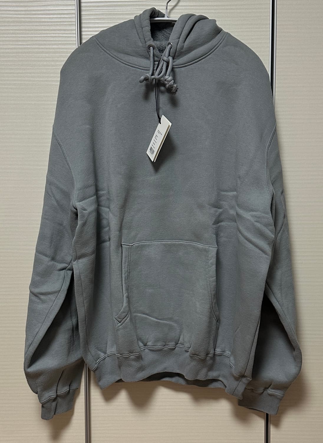 오라리 스무스 소프트 스웻 후드 블루 그레이 4사이즈 판매합니다 상품이미지4