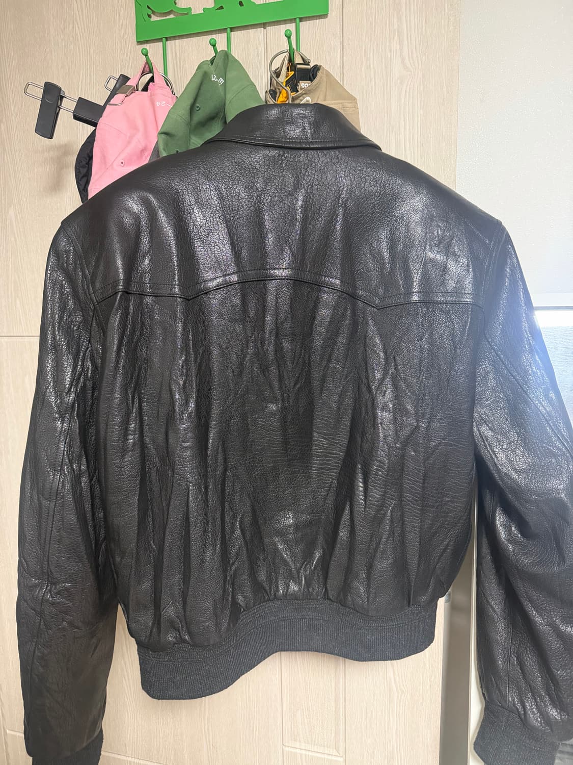 렉토 벤 크링클 레더 L사이즈 판매합니다 상품이미지2