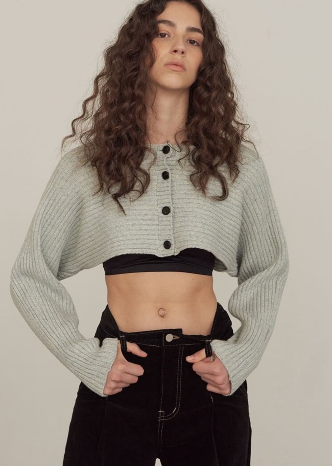 (S)다이애그널 벨벳 팬츠 상품이미지6