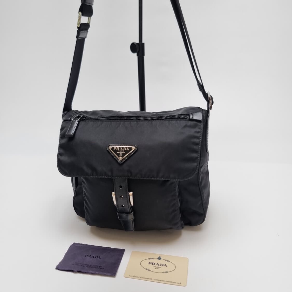 프라다 PRADA 나일론 크로스백 메신저백(신형, 개런티카드, 남여공용) 상품이미지2