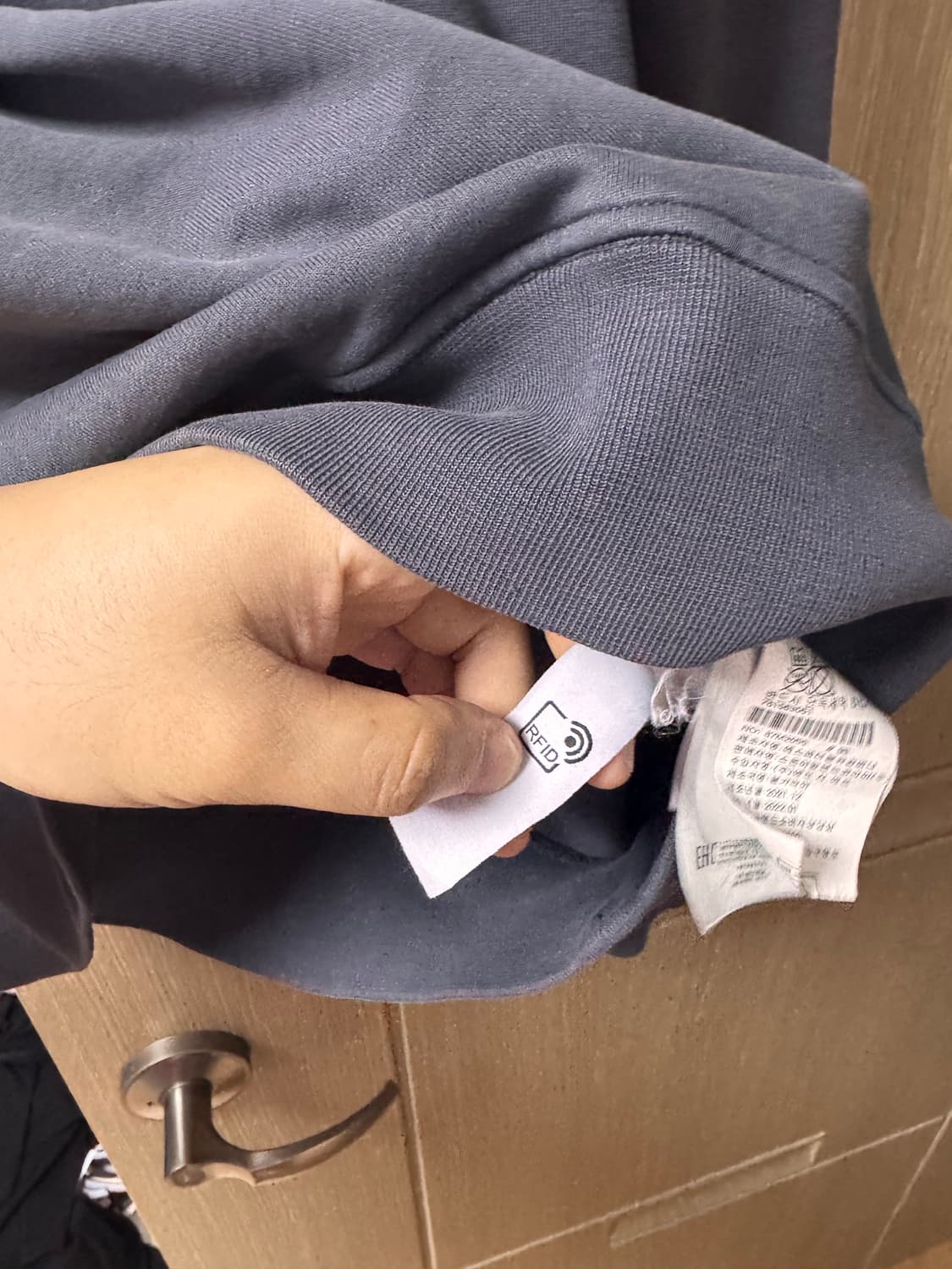 L) 정품 스톤아일랜드 맨투맨 기모아님 상품이미지3