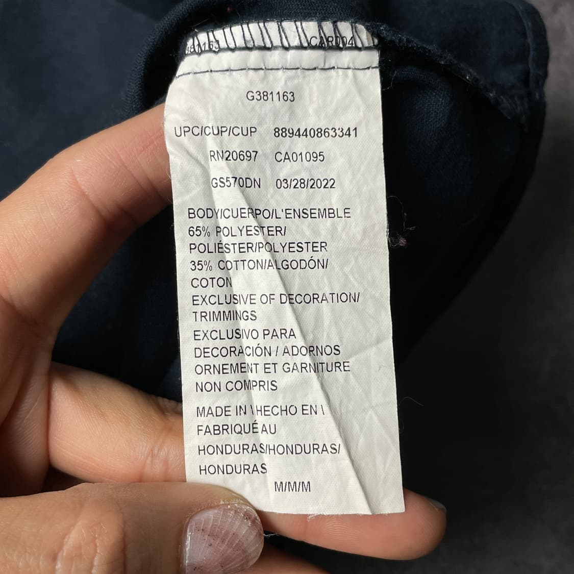 DICKIES 디키즈 네이비 플랩포켓 반팔 워크셔츠 A01137 상품이미지10