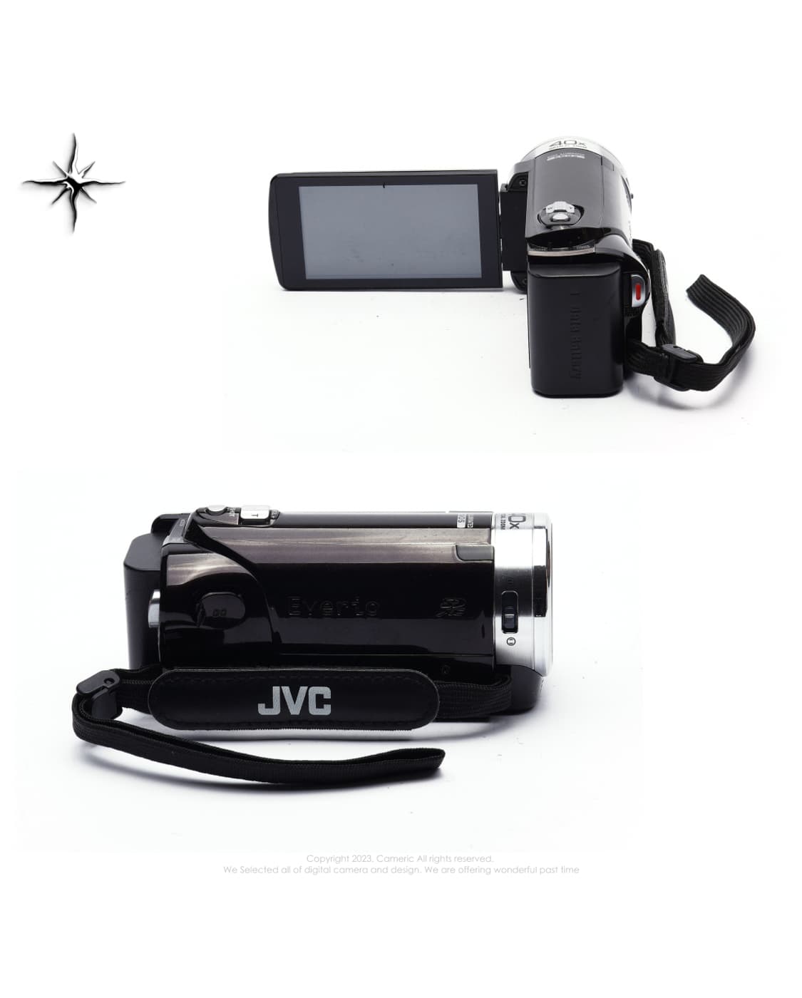 (S급/카리나사용) jvc GZ-E280 빈티지 캠코더 상품이미지8