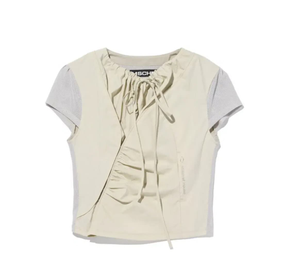 미스치프 사이드 후크 셔링 셔츠 그레이시 옐로우 m 상품이미지1