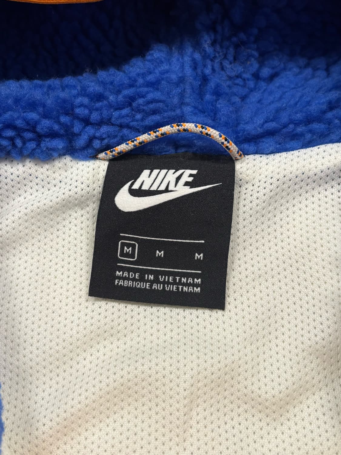 나이키 헤리티지 로고 쉐르파 플리스 아노락 하프집업 상품이미지5