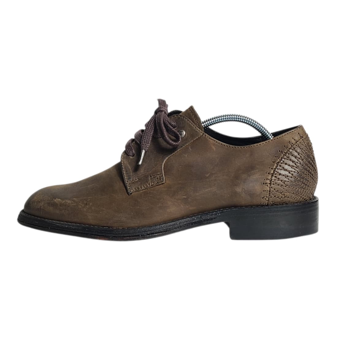 255-260) DIESEL 디젤 빈티지 워시드 레더 더비 슈즈 상품이미지3