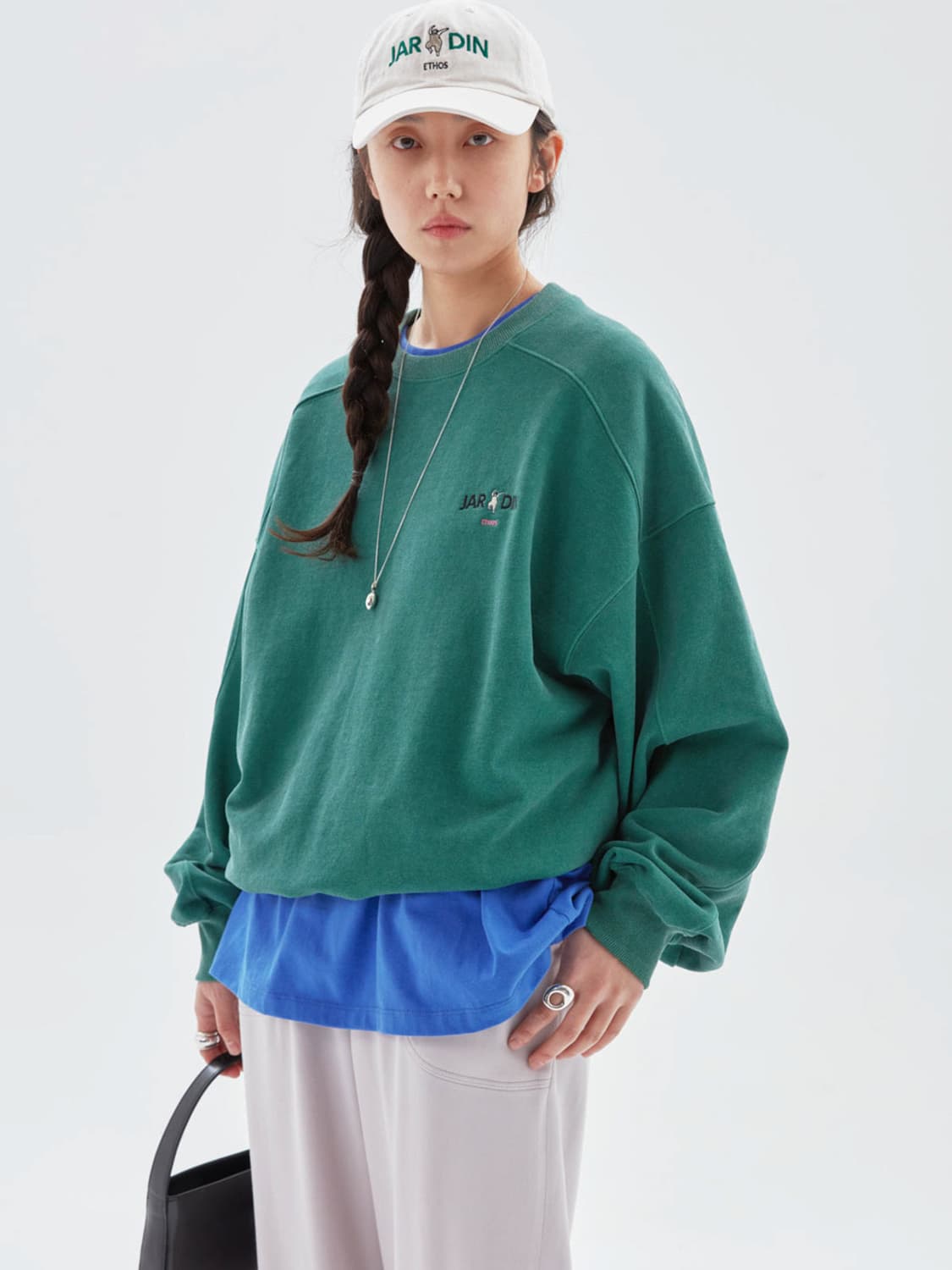 ETHOS 에토스 볼캡 모자 아이보리 상품이미지2