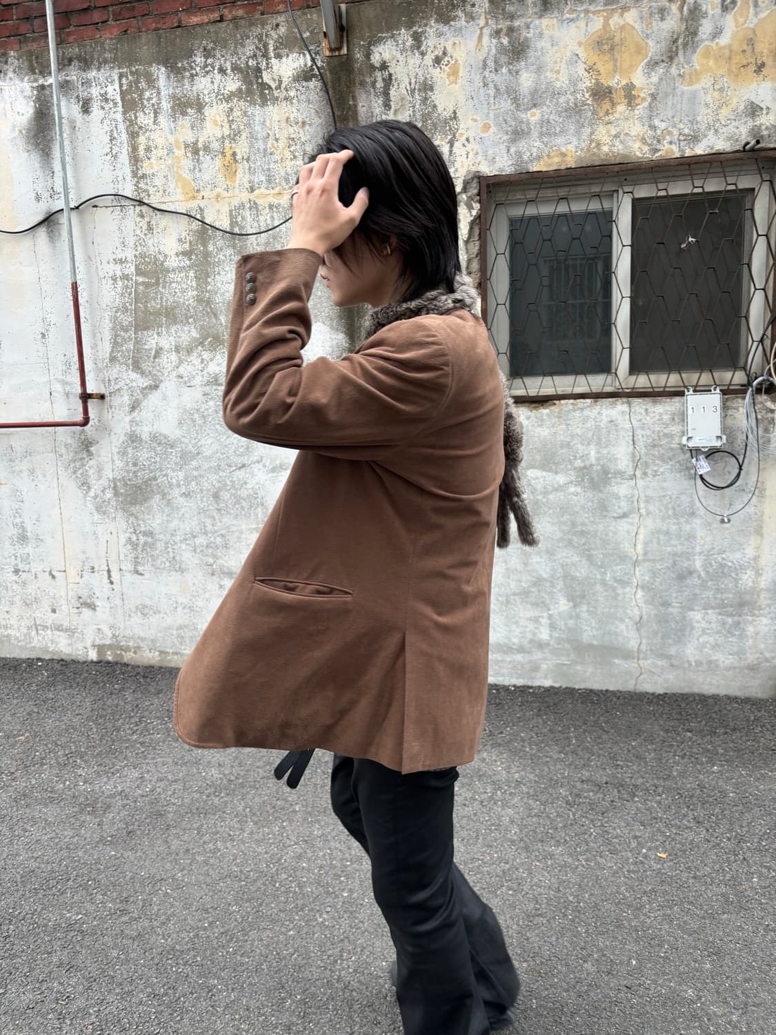 버버리 스웨이드 블레이저 상품이미지2