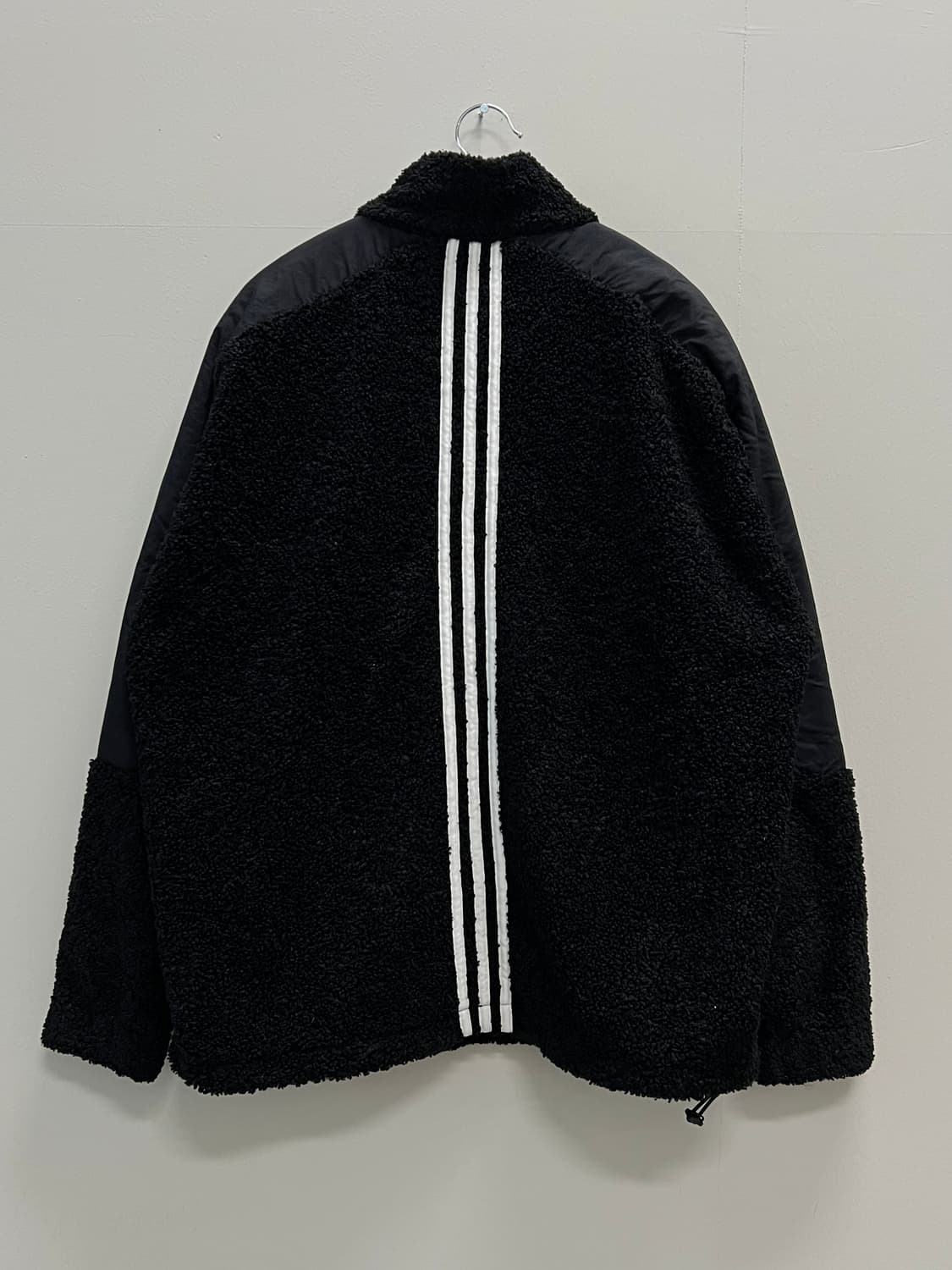 아디다스 하프집 셰르파 아노락 블랙 상품이미지4