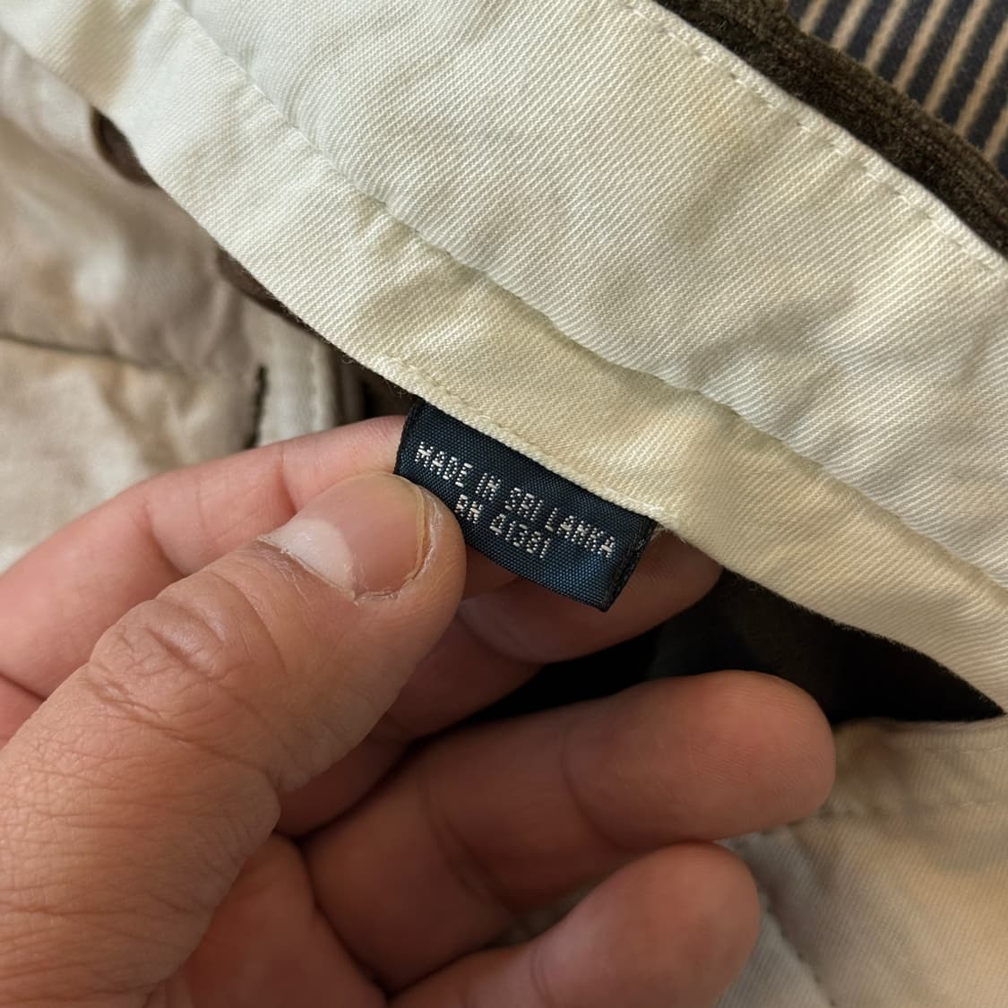 폴로 코듀로이 팬츠 36 37 38 상품이미지7