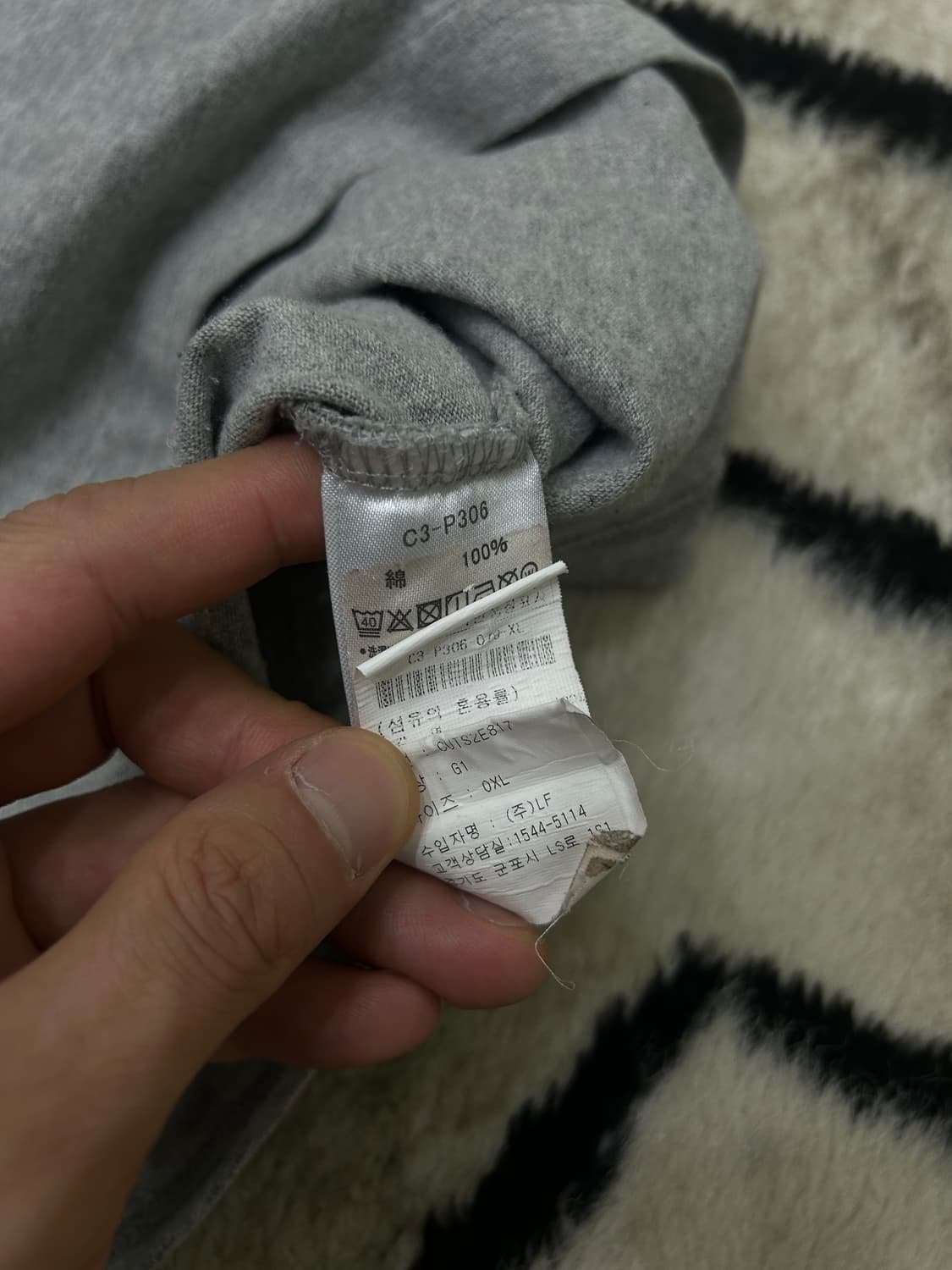 [XL]챔피온 pk 반팔/그레이 상품이미지5