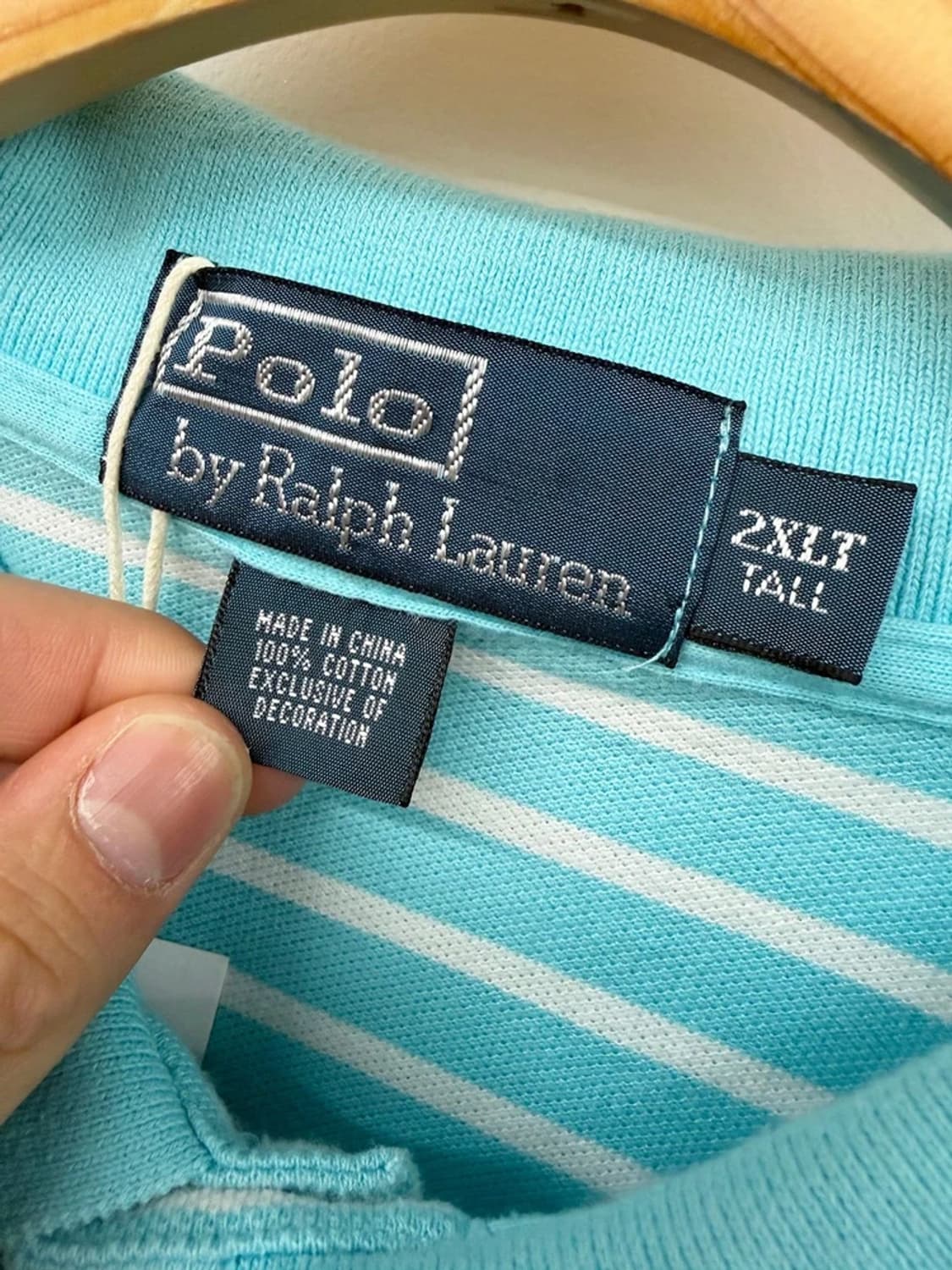 폴로 랄프로렌 스트라이프 반팔 카라 티셔츠 PN9721 상품이미지6