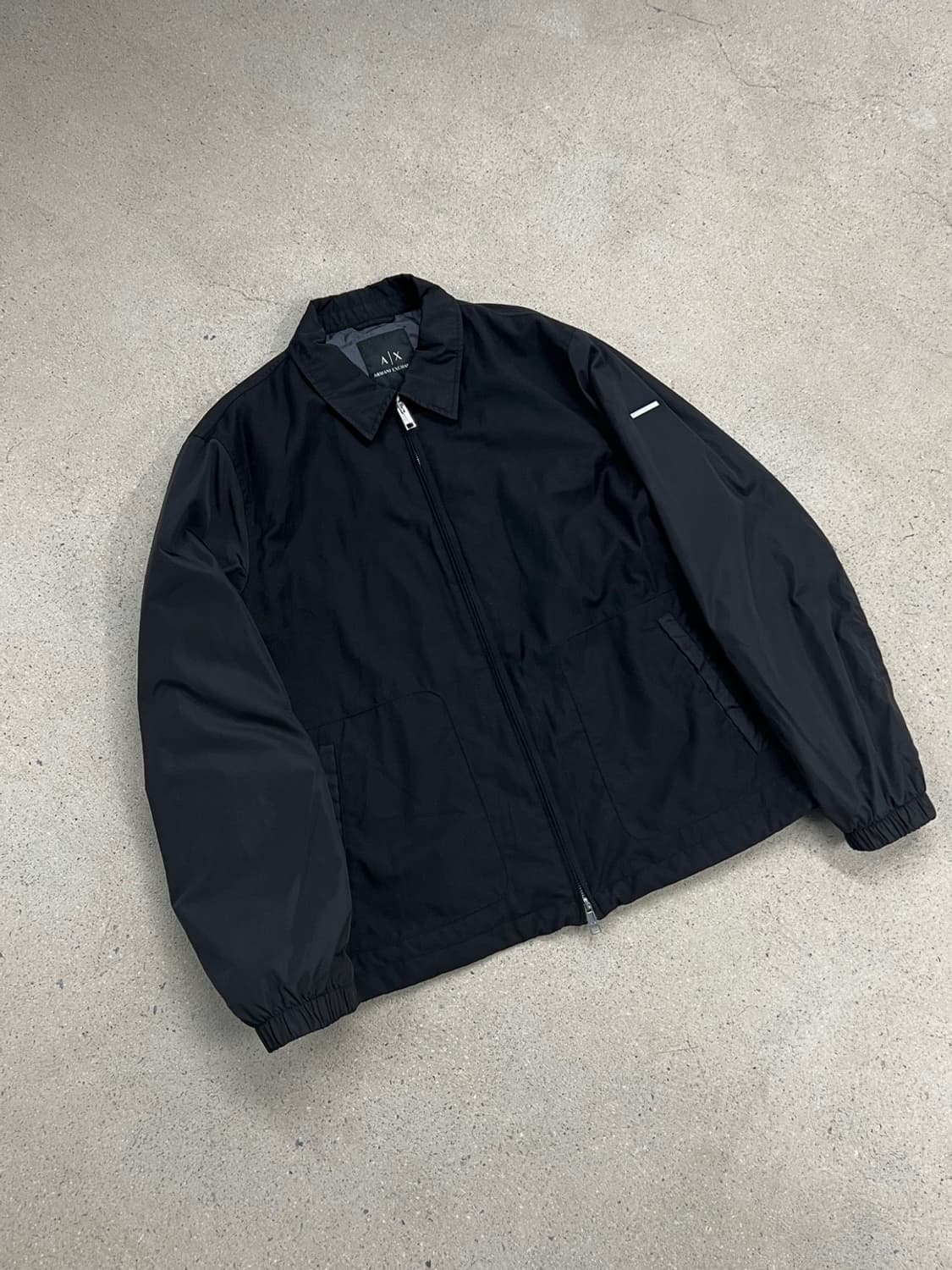 아르마니 익스체인지 폴리쉘 블루종 점퍼 상품이미지2