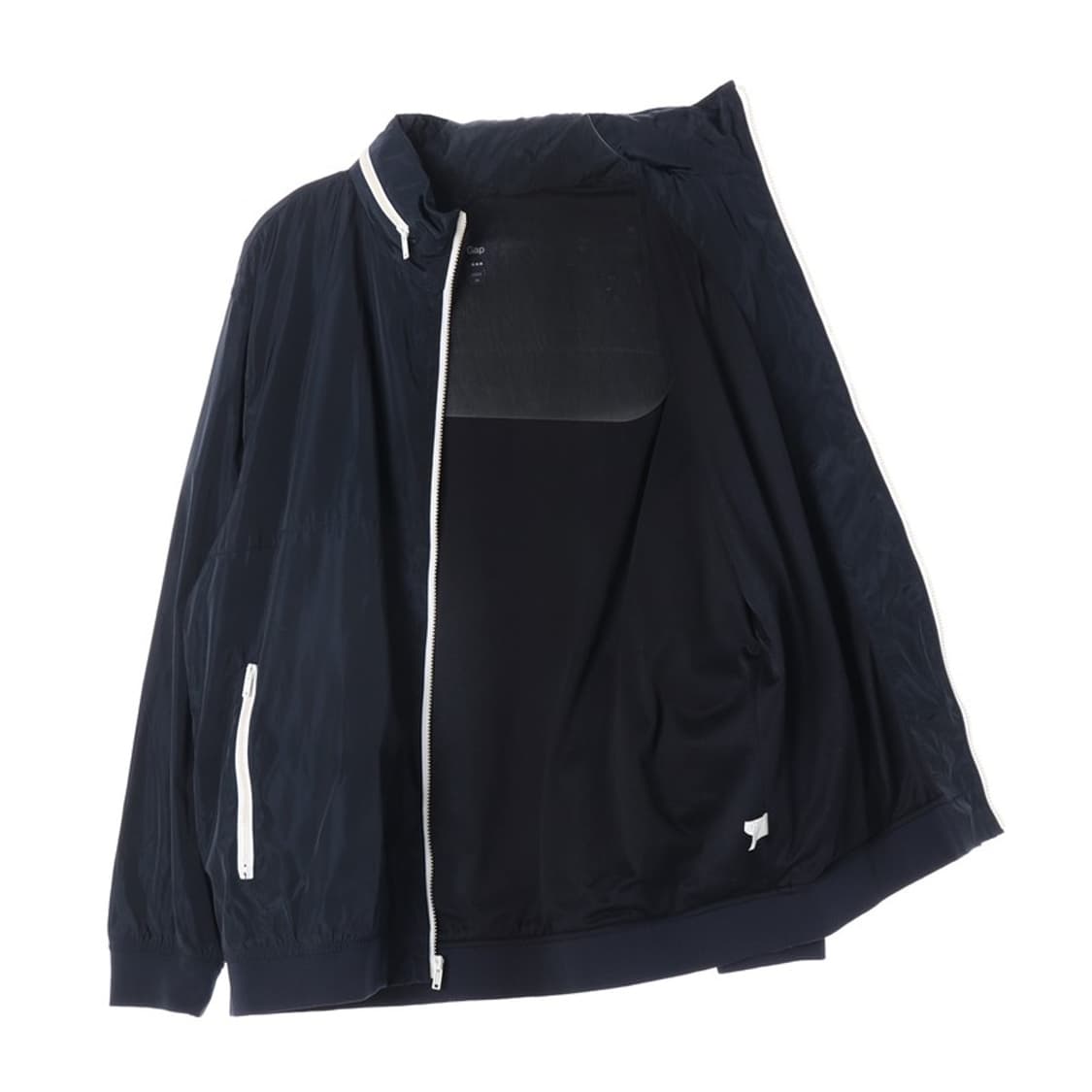 GAP 네이비 화이트라인 바람막이 XL 상품이미지2