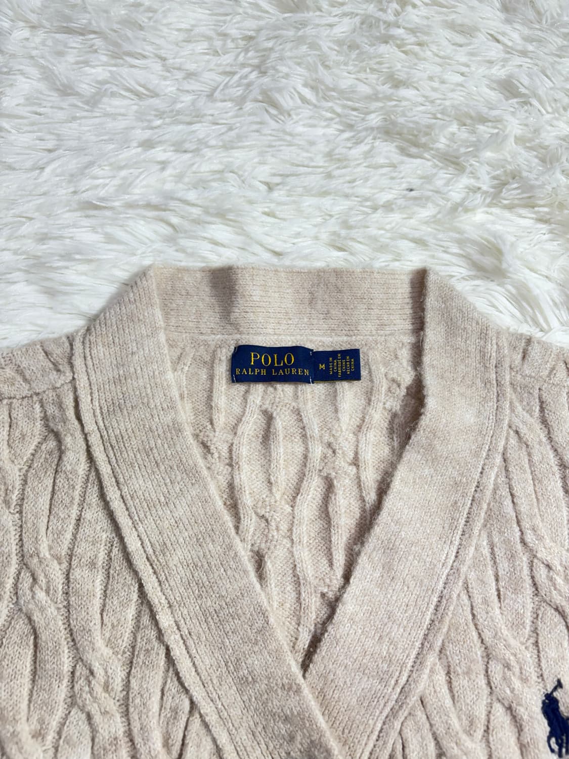 폴로 랄프로렌 네이비포니 가디건  상품이미지5