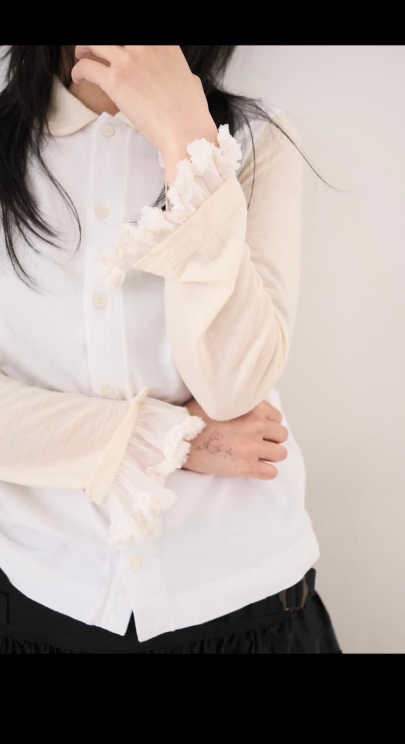Comme des Garcons Frill sleeve button to 상품이미지1