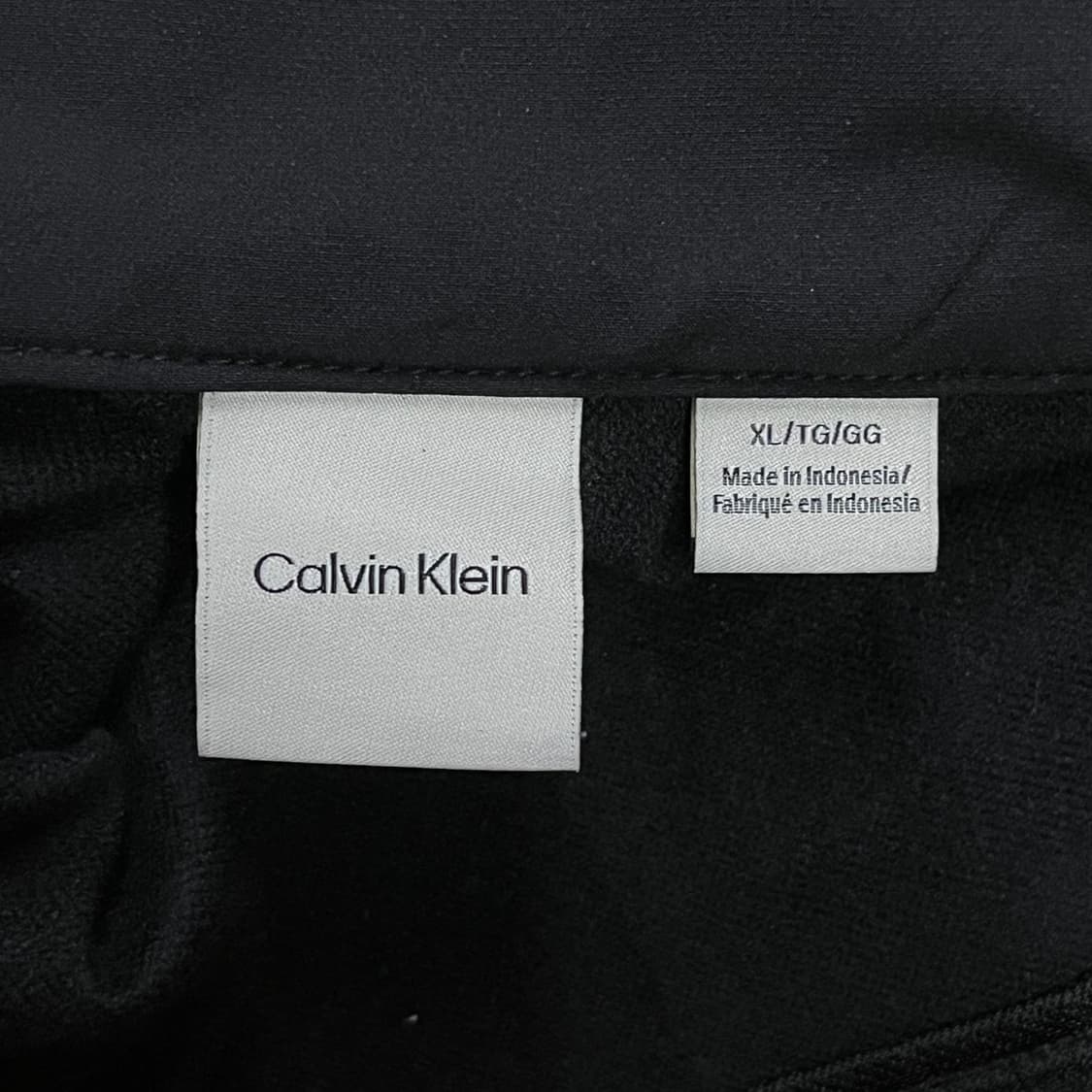[정품/XL] 캘빈클라인 블랙 하프집업 바람막이 b8 상품이미지6