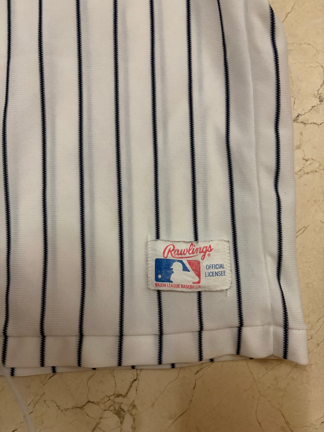 90's Rawlings 뉴욕 양키스 나일론 져지 상품이미지2