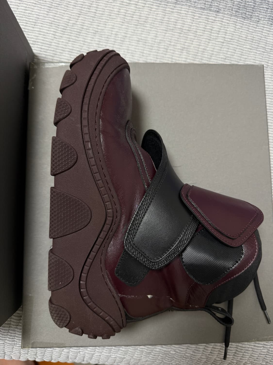 [43] 키코 코스카디노브 톤킨 부츠 버건디 상품이미지5