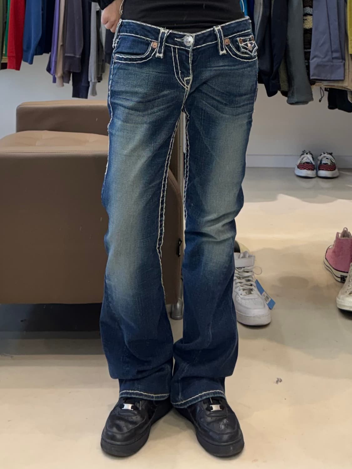 트루릴리젼 조이 슈퍼 T 부츠컷 데님팬츠 상품이미지5