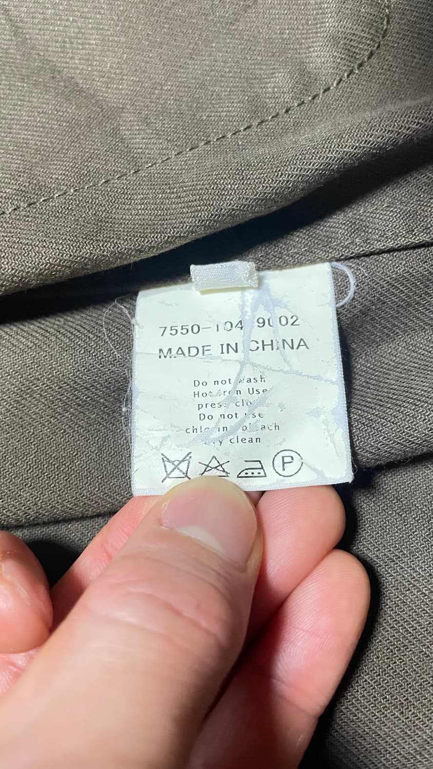 JPN 일본 빈티지 워크웨어 아메카지 코엔 올리브 커버올 워크자켓 S 상품이미지10