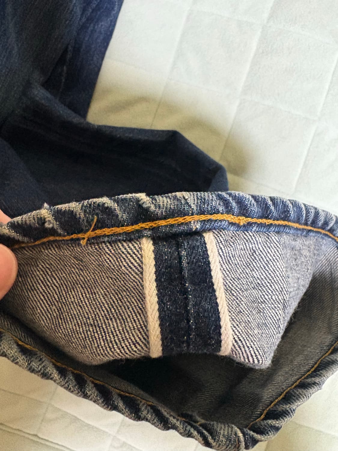 90s 리바이스 LEVIS 555공장 발렌시아 501xx 진청 셀비지 상품이미지4