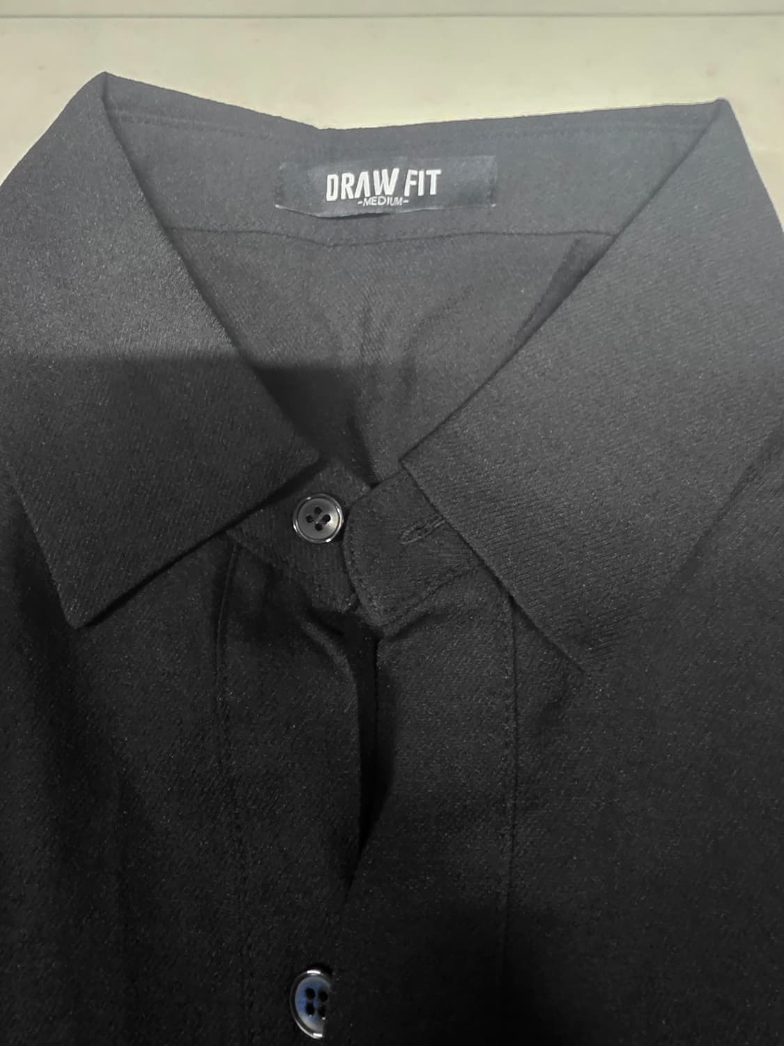 드로우핏 오버사이즈 린넨 풀오버 카라 셔츠 M사이즈 상품이미지3