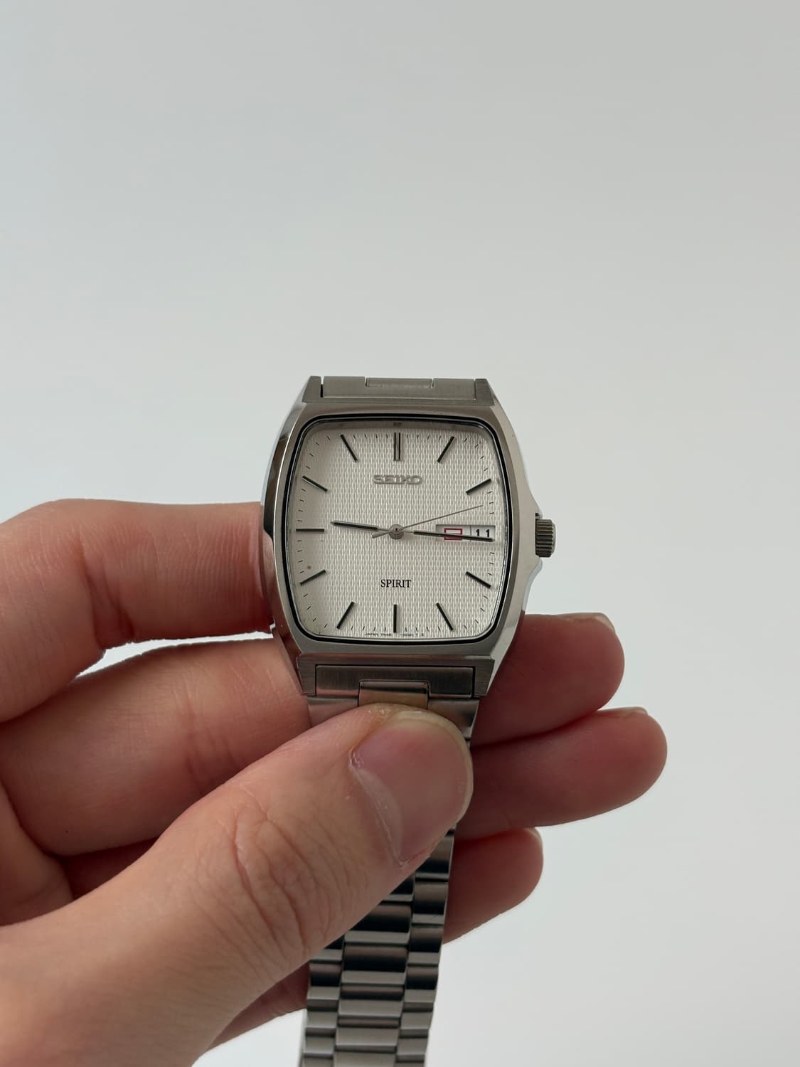 1990s Spirit Silver Square Quartz 상품이미지1