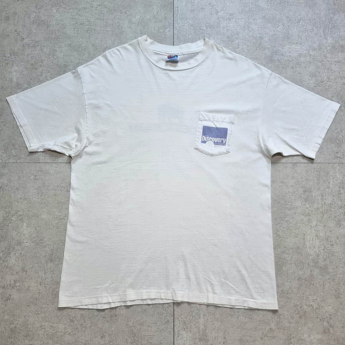 90s USA Discovery Pocket T, XL sz 상품이미지2