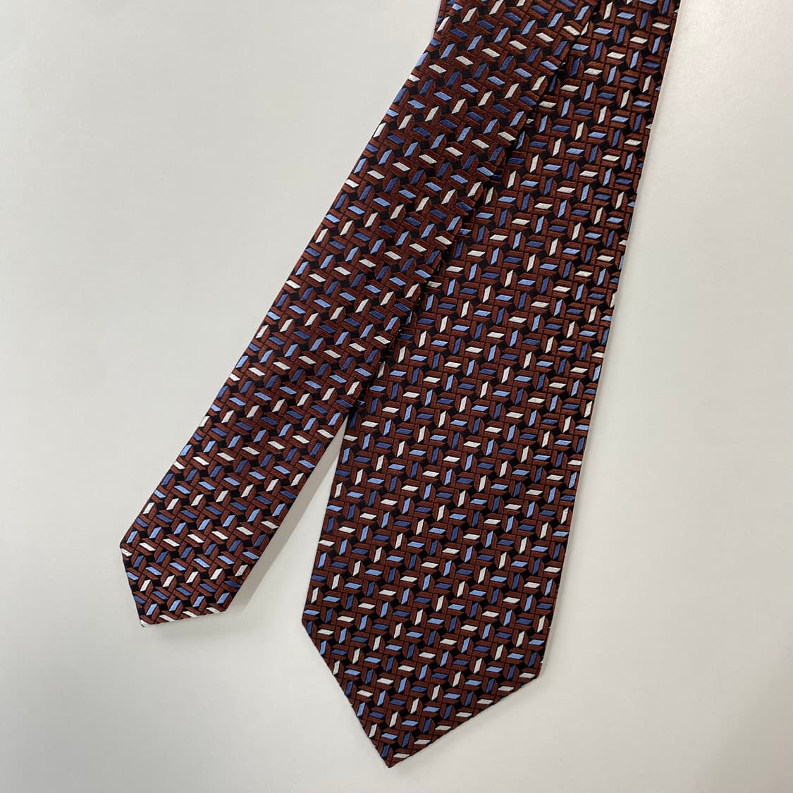 최상급 신형 에르메네질도제냐 정품 명품 넥타이 8.1cm 상품이미지1