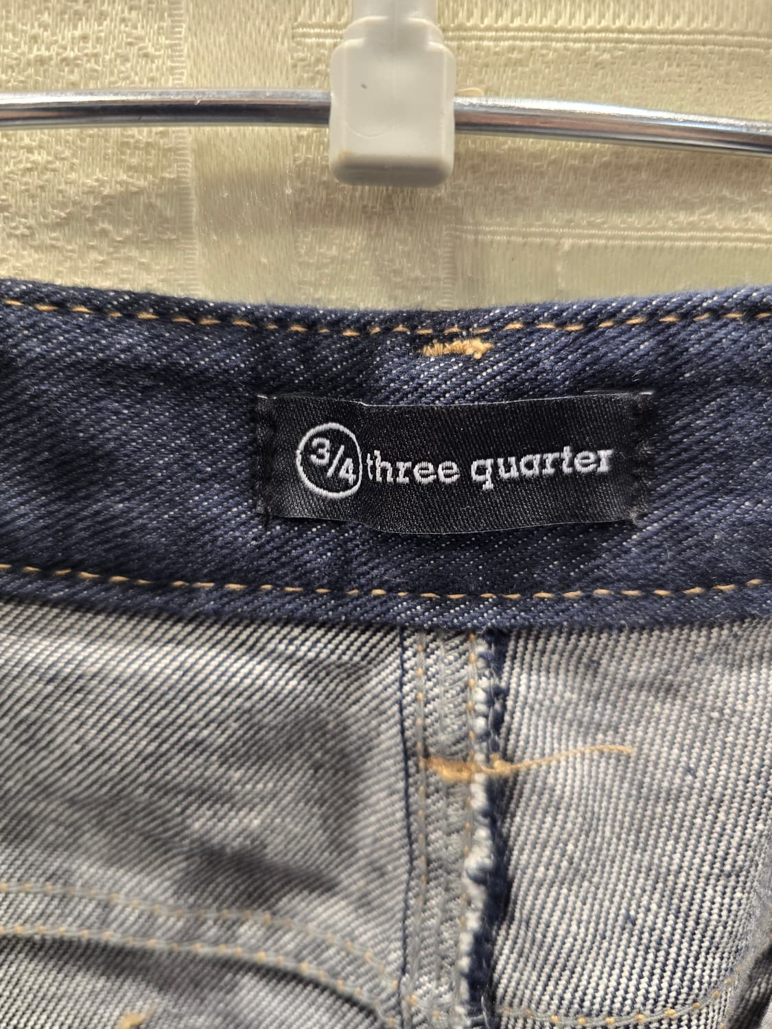 쓰리쿼터 Three Quarter 데님 롱 스커트 26~27 상품이미지6