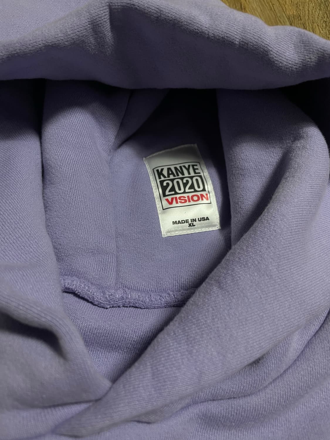 XL] YEEZY 2020 VISION 더블 페이스 후디 칸예 대선 이지 상품이미지2