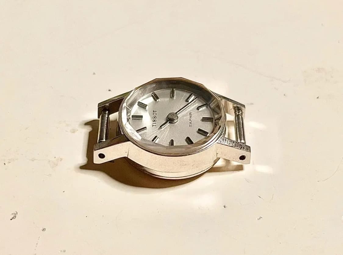 1970년대 빈티지 티쏘 사파이어 수동 시계 엔틱 여성용 TISSOT 상품이미지5