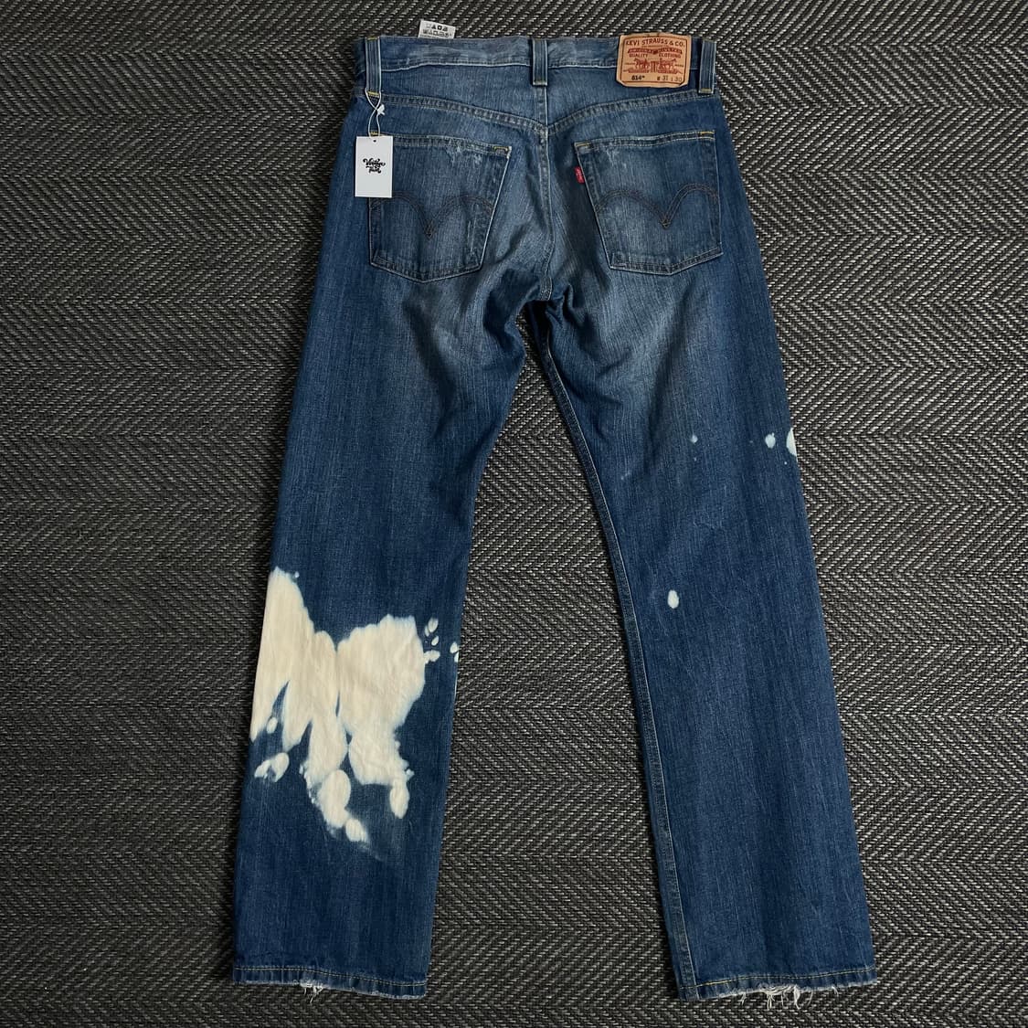 리바이스 514 블리치드 타이다이 데님 팬츠o 3390 상품이미지4