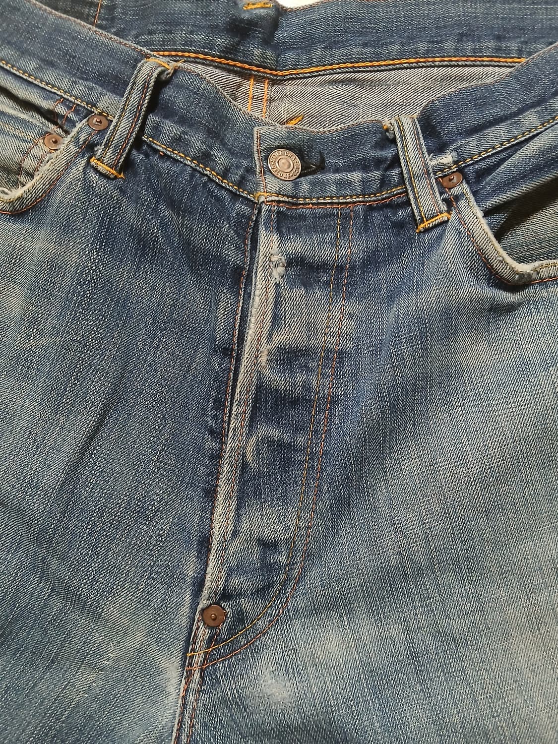 에비수 리메이크 패치워크 데님 팬츠 상품이미지4