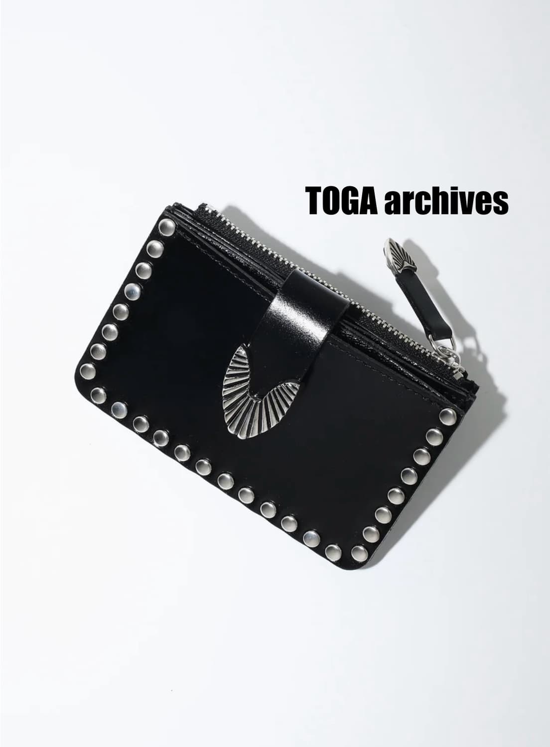 [OS] 토가 아카이브 스터드 지갑 블랙  상품이미지1