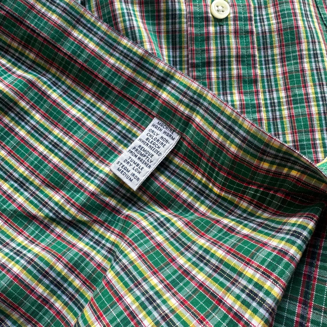 폴로랄프로렌 그린 체크 포켓 셔츠 상품이미지4