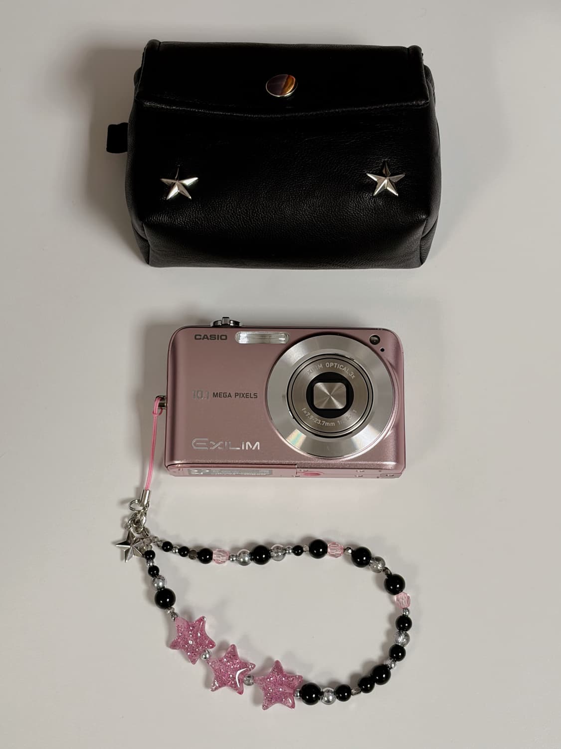 카시오 엑슬림 Z1050 귀여운 벚꽃색 디카 상품이미지1