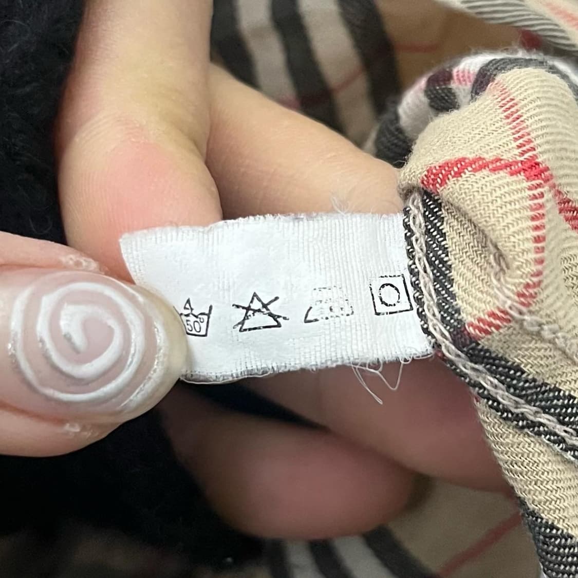버버리 베이지 노바체크 코튼 셔츠 상품이미지7